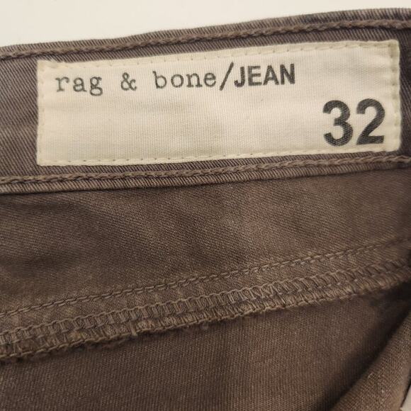 Rag & Bone Legging Jeans Grey Coated - Size 32 - Picture 6 of 7